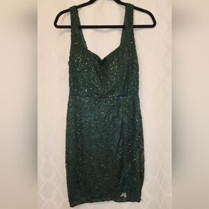 Emeral Green Formal Dress